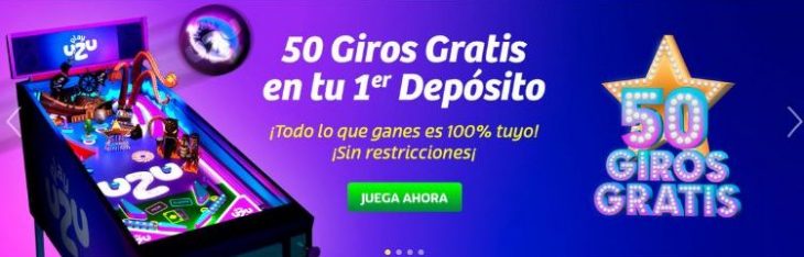 ejemplo de un bono de bienvenida de giros gratis