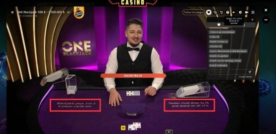 casino en vivo con crupier