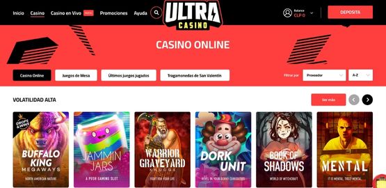Ultra casino online en Chile